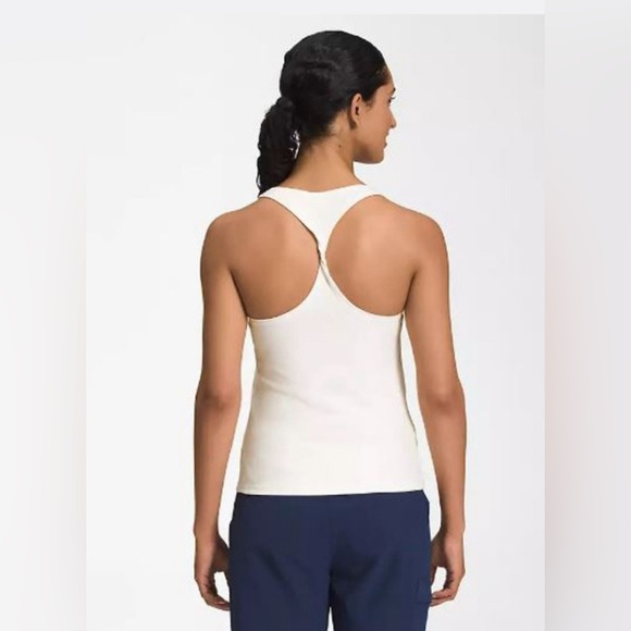 THE NORTH FACE Dune Sky Performance Tank Moisture Wicking Off White NWOT Medium - Picture 4 of 12